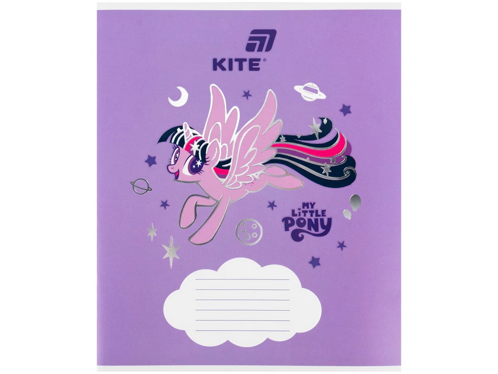 Зошит у косу лінію My Little Pony Kite LP26-235, 12 аркушів, мікс видів, ціна за 1 шт