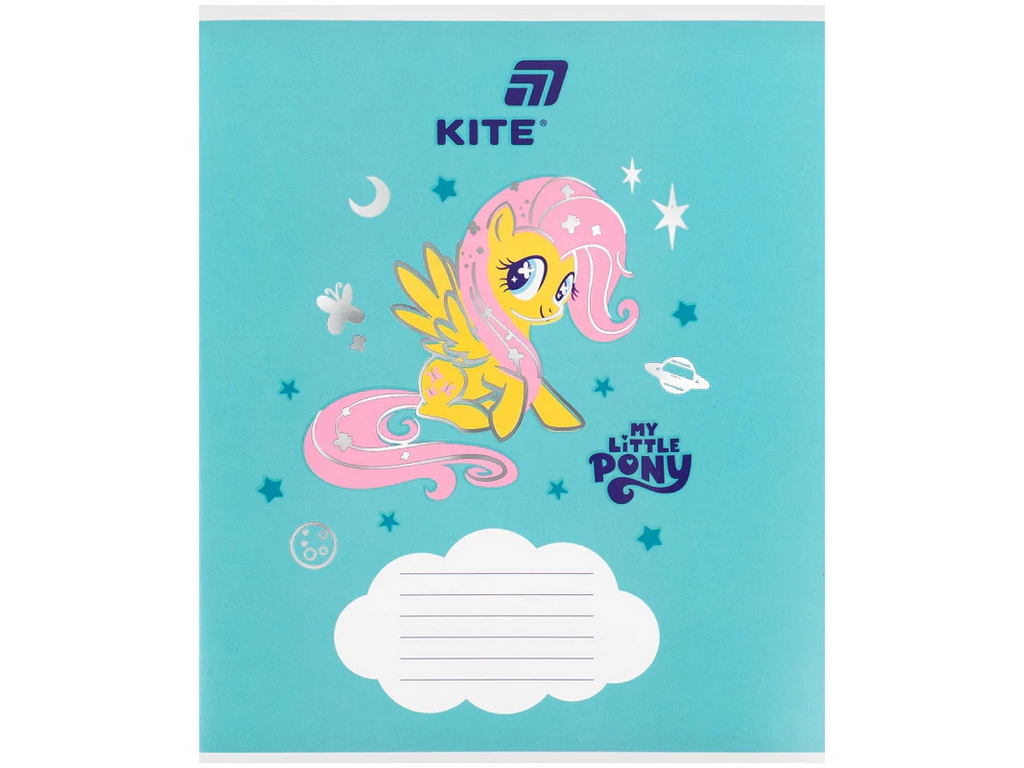 Зошит у косу лінію My Little Pony Kite LP26-235, 12 аркушів, мікс видів, ціна за 1 шт