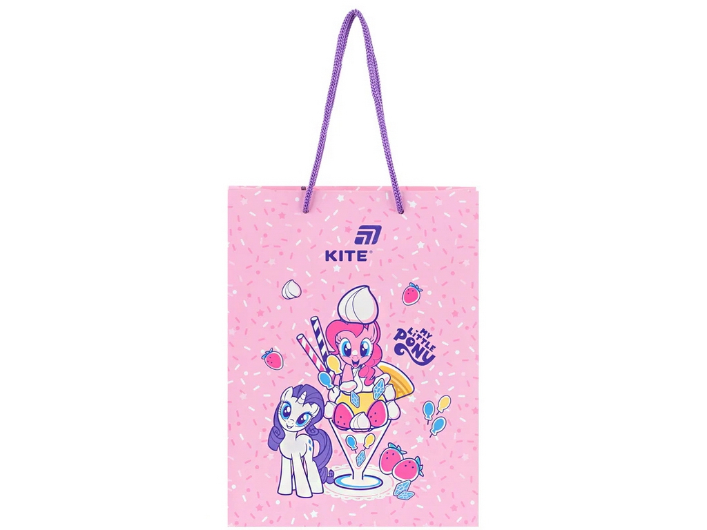 Пакет паперовий подарунковий Kite My Little Pony Kite CR26-265, 18х24см