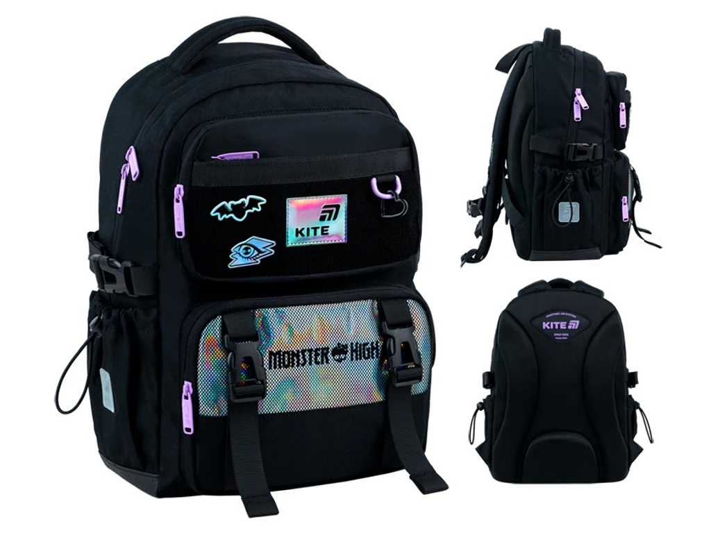 Рюкзак школьный Monster High Kite MH26-1022M