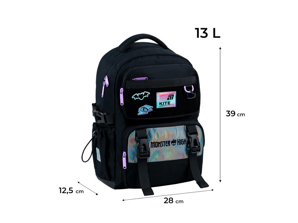 Рюкзак школьный Monster High Kite MH26-1022M