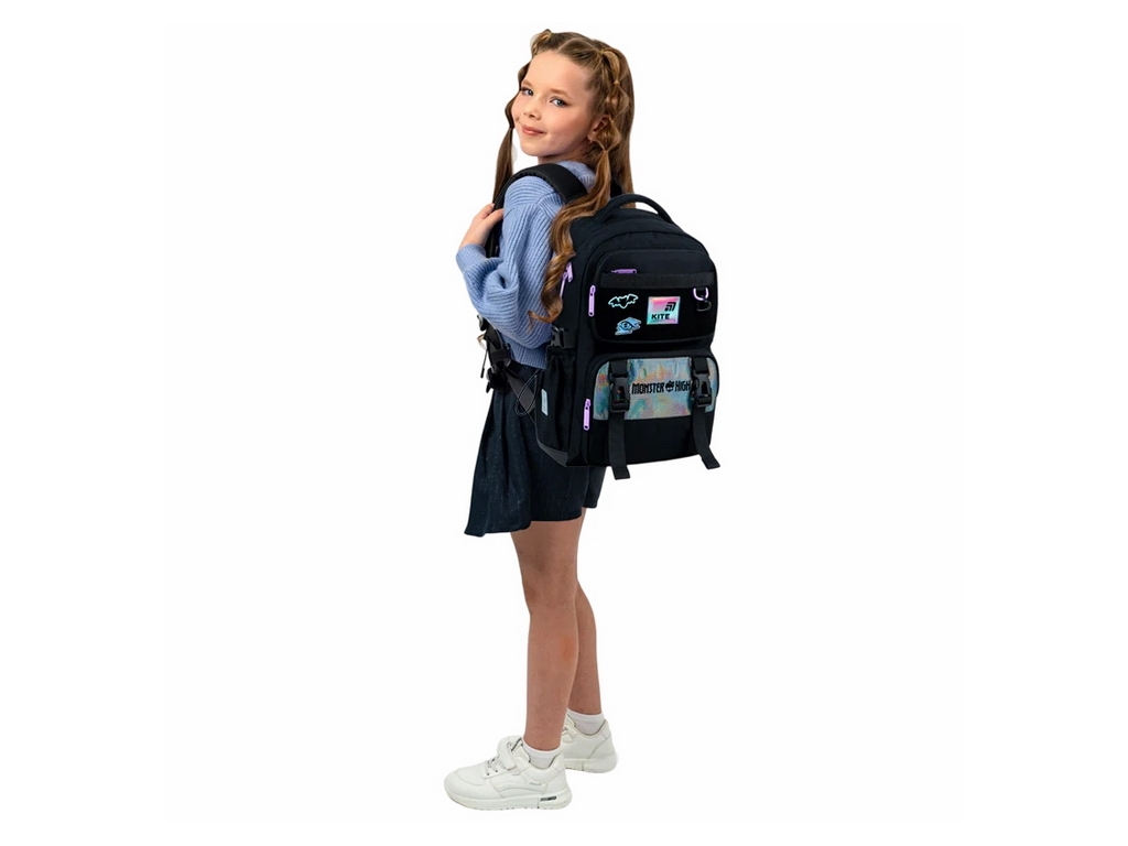 Рюкзак школьный Monster High Kite MH26-1022M