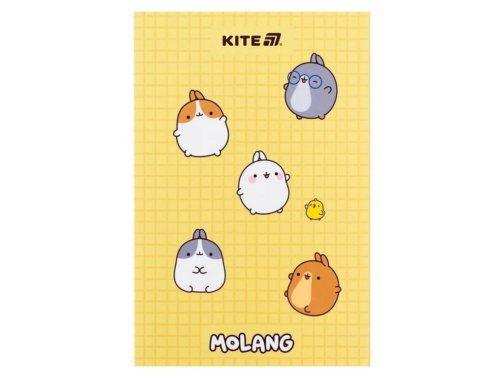 Блокнот на 64 аркуша А5, Molang, Kite