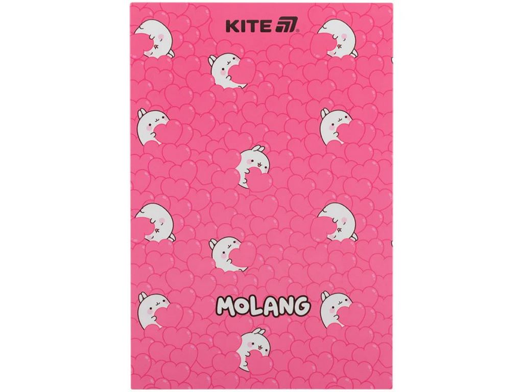 Блокнот-планшет в клетку A5, 50 листов, Molang, Kite