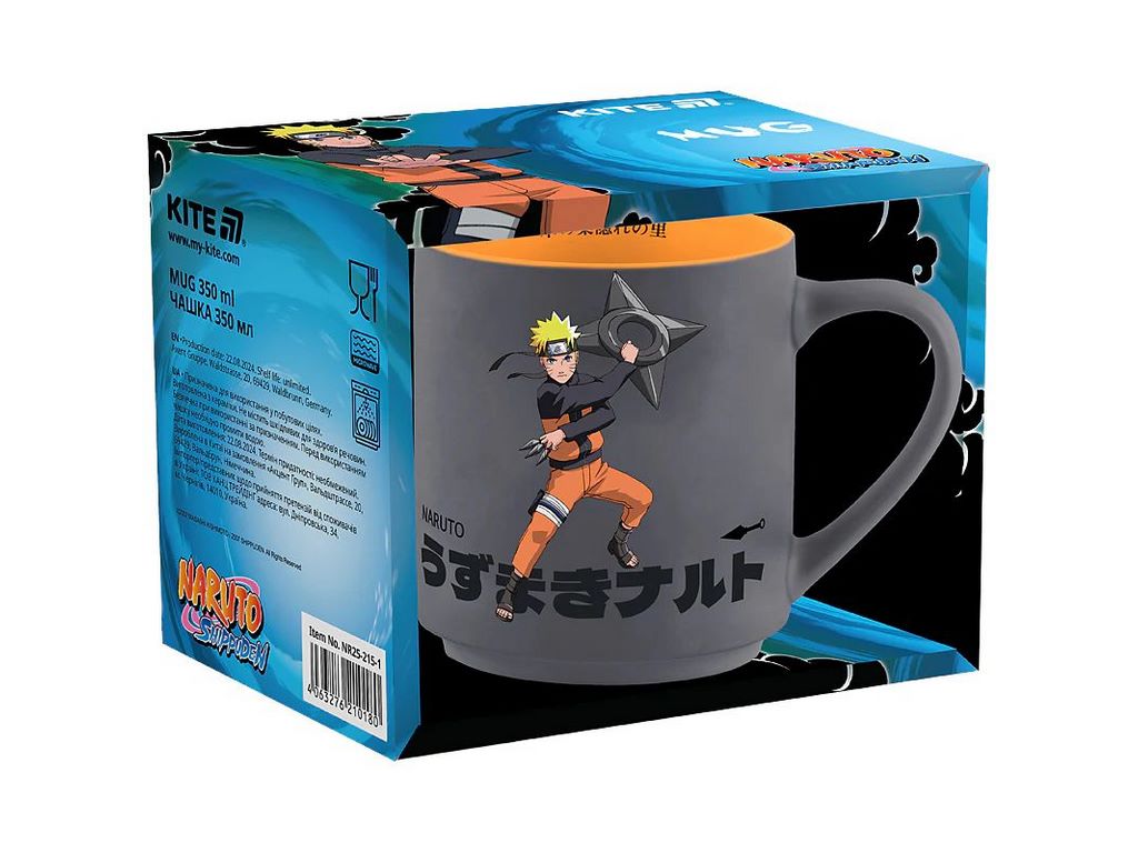 Чашка 350 мл, Naruto Shippuden, Kite