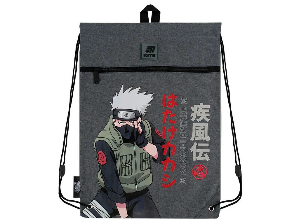 Сумка для обуви Naruto Shippuden NR25-601M-1, 46x33 см, на шнурках, Kite