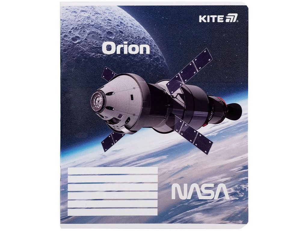 Зошит у клітинку 18 аркушів, NASA (ціна за 1шт)