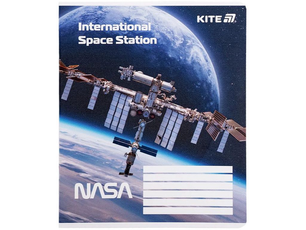Зошит у клітинку 18 аркушів, NASA (ціна за 1шт)