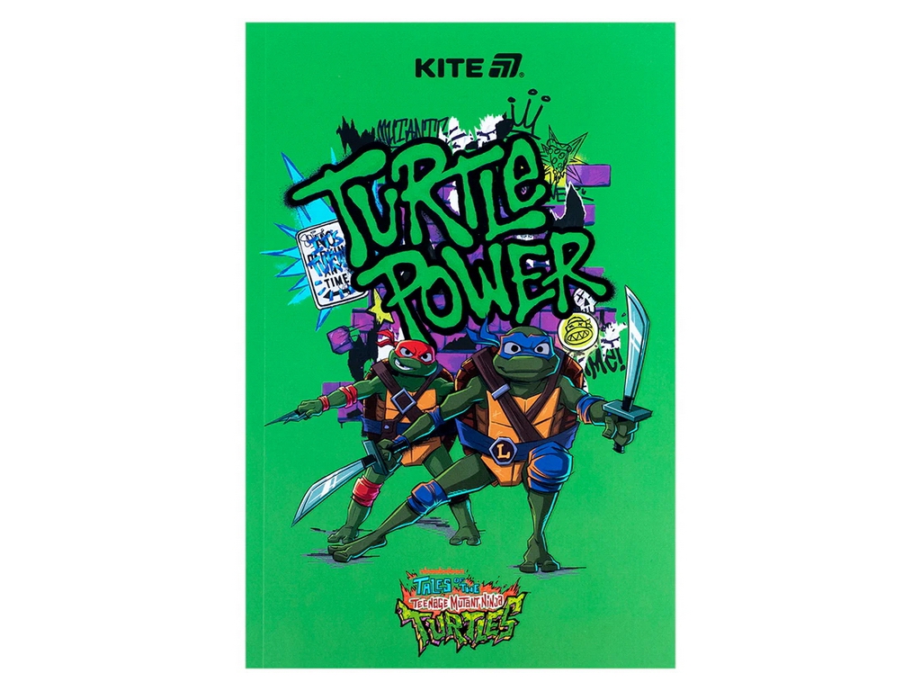 Блокнот на 64 листа А5, TMNT Tales of the TMNT, Kite
