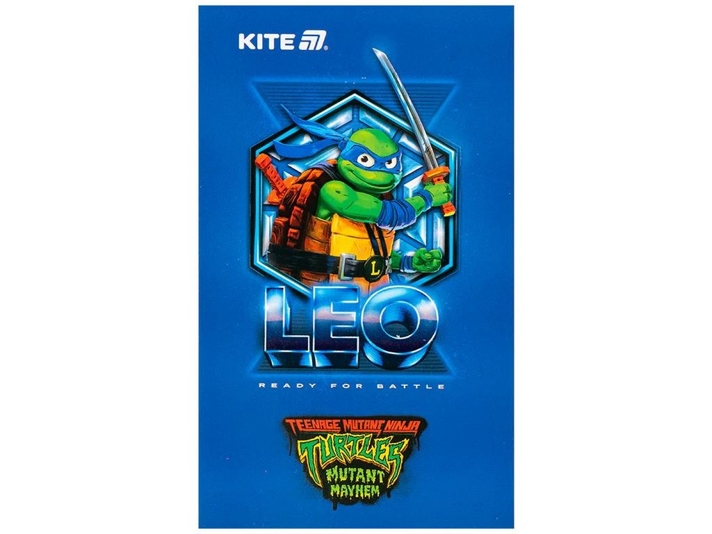 Блокнот-планшет A6, 50 аркушів, TMNT Mutant Mayhem (2023 Movie), Kite