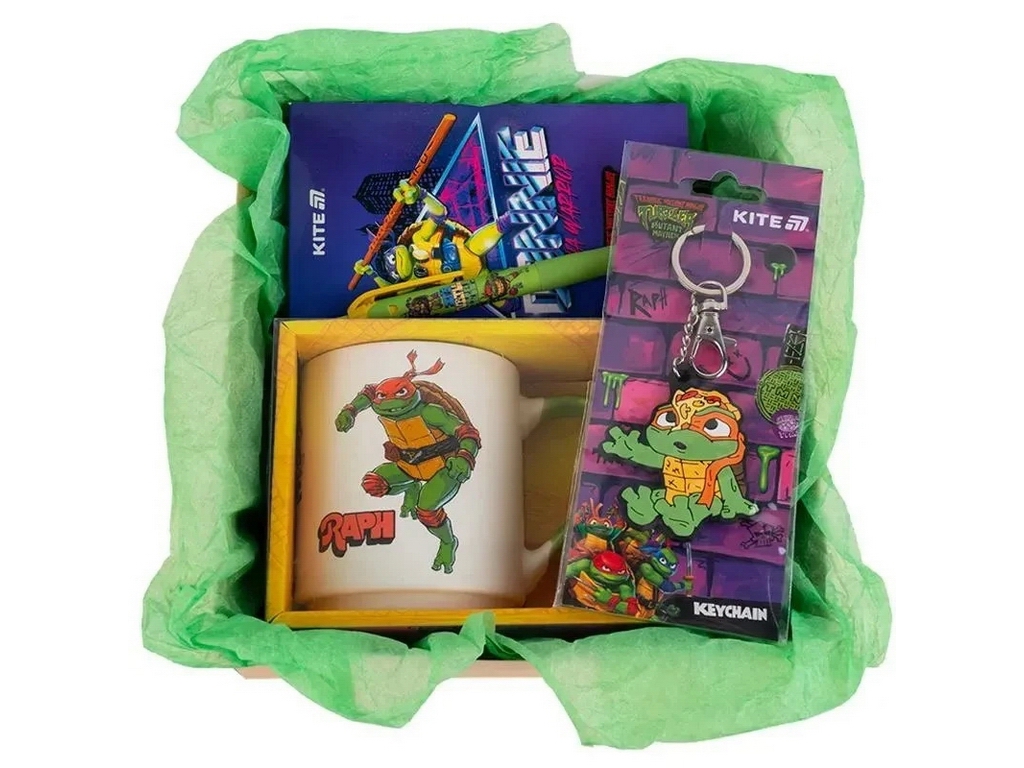 Набір подарунковий Kite Ninja Turtles NT26-211, 4 предмети