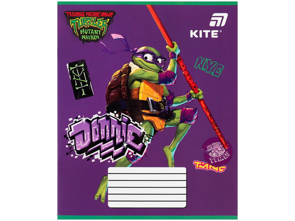 Зошит у косу лінію Ninja Kite NT26-235, 12 аркушів, мікс видів, ціна за 1шт