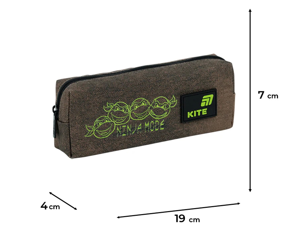Пенал на 1 відділення Kite Ninja Turtles NT26-642