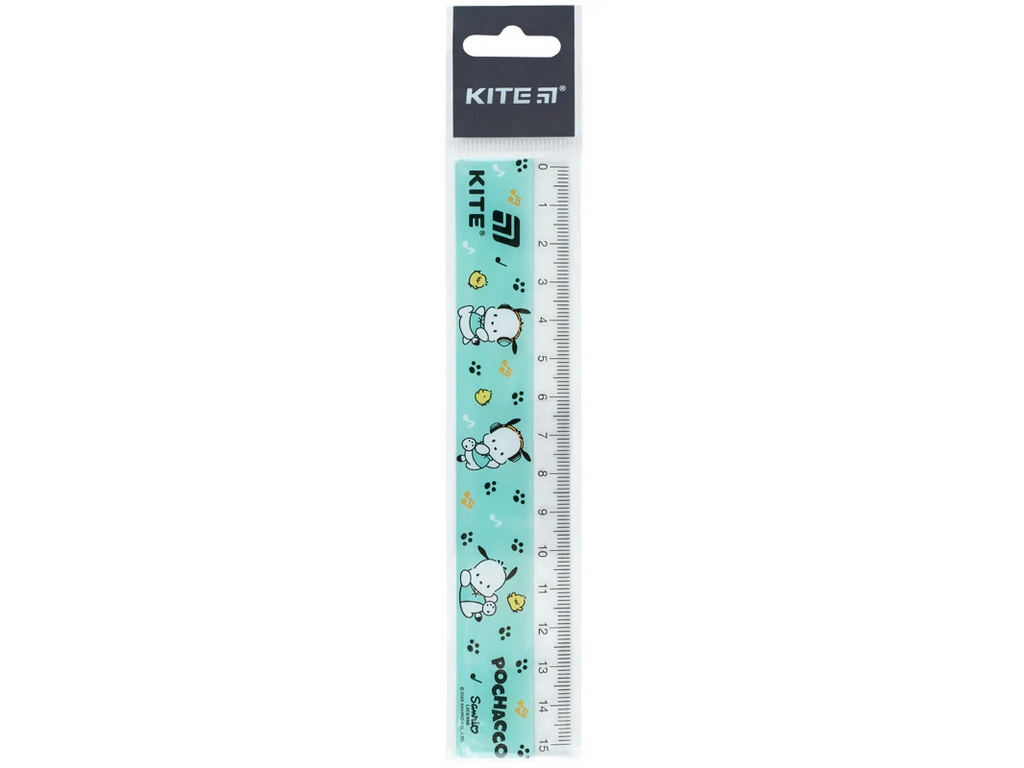 Лінійка пластикова Kite Pochacco, PC26-090, 15 см