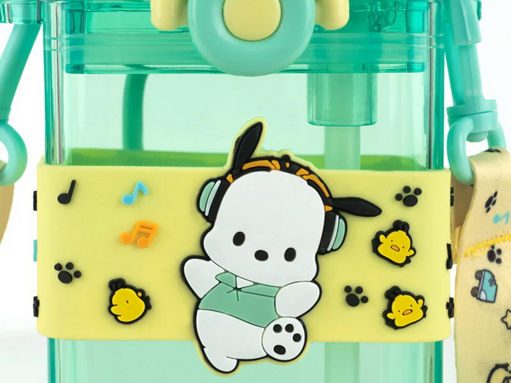 Бутылочка для воды с ремешком Kite Pochacco PC26-1203, 500 мл