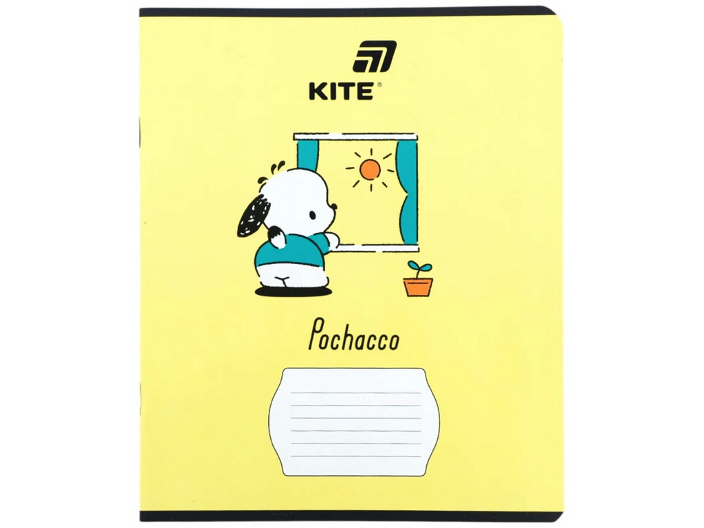 Зошит у кілітинку Pochacco Kite PC26-232, 12 аркушів, мікс видів, ціна за 1 шт