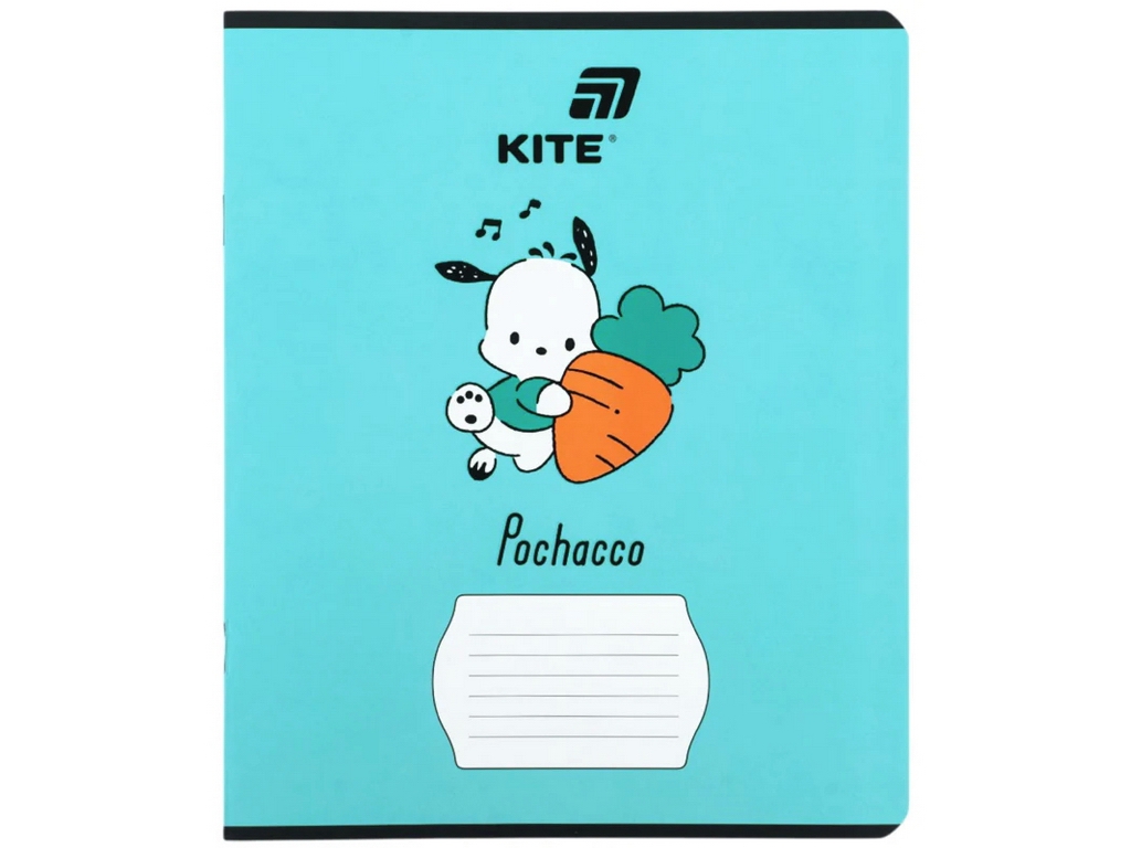 Зошит у кілітинку Pochacco Kite PC26-232, 12 аркушів, мікс видів, ціна за 1 шт
