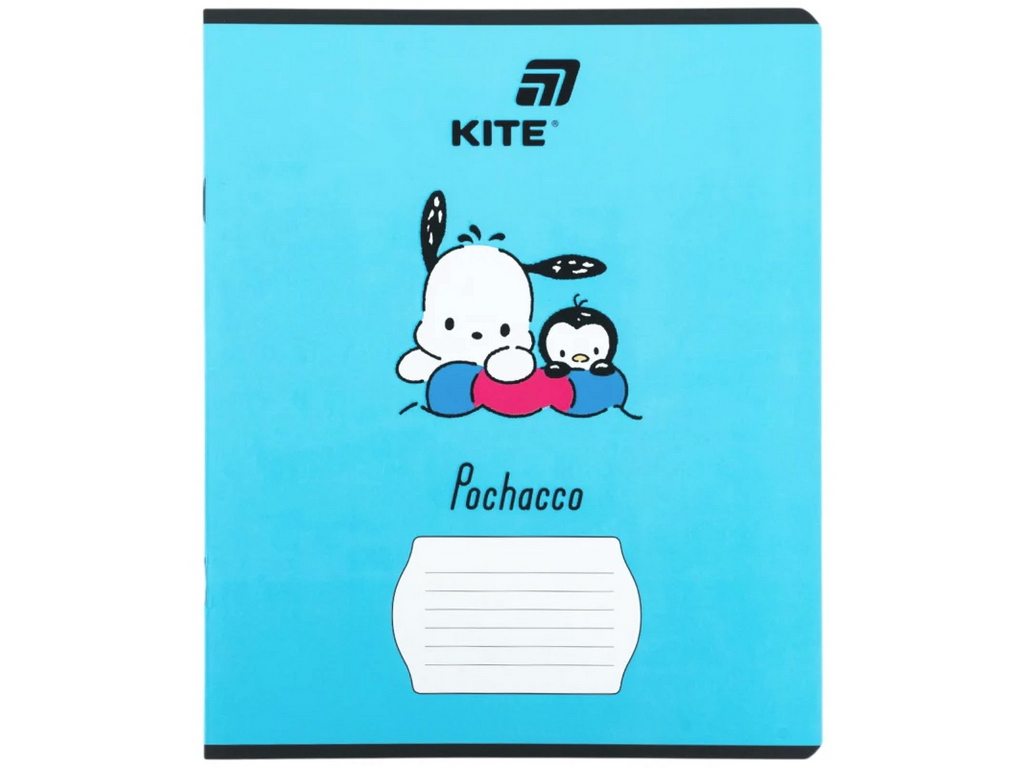 Зошит у кілітинку Pochacco Kite PC26-232, 12 аркушів, мікс видів, ціна за 1 шт