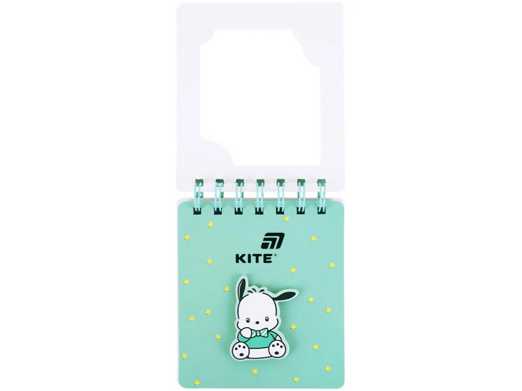 Блокнот на спіралі Pochacco, 80 аркушів, у клітинку, Kite