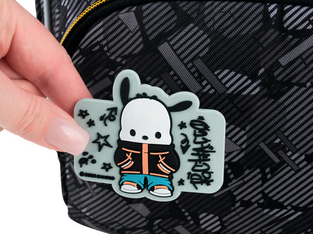 Бейдж на липучці Pochacco, 7,3×6,4 см, гумовий, Kite