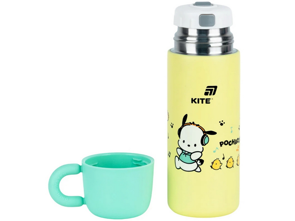 Термос Pochacco, 480 мл, з поїльником і фільтром, Kite