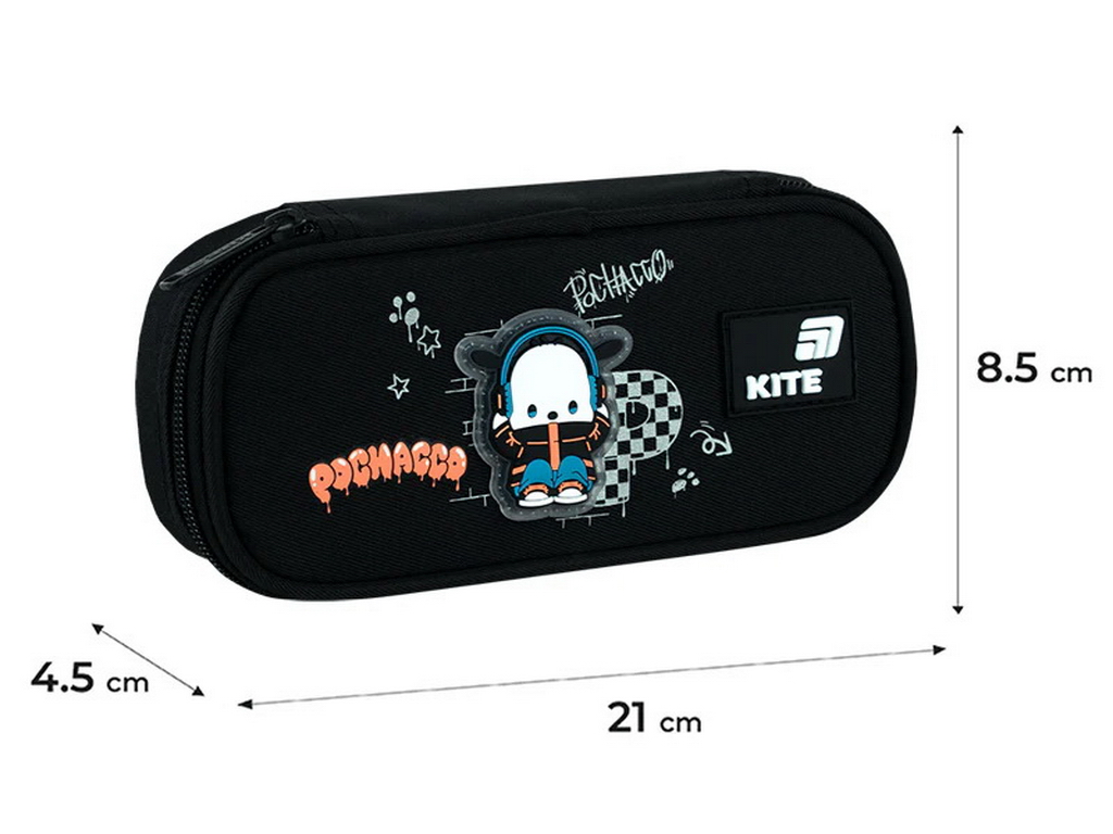 Пенал на 1 відділення Kite Pochacco PC26-662