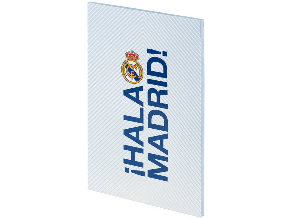 Блокнот А5 FC Real Madrid-1 Kite RL26-193-1, ячейка, 64 листа