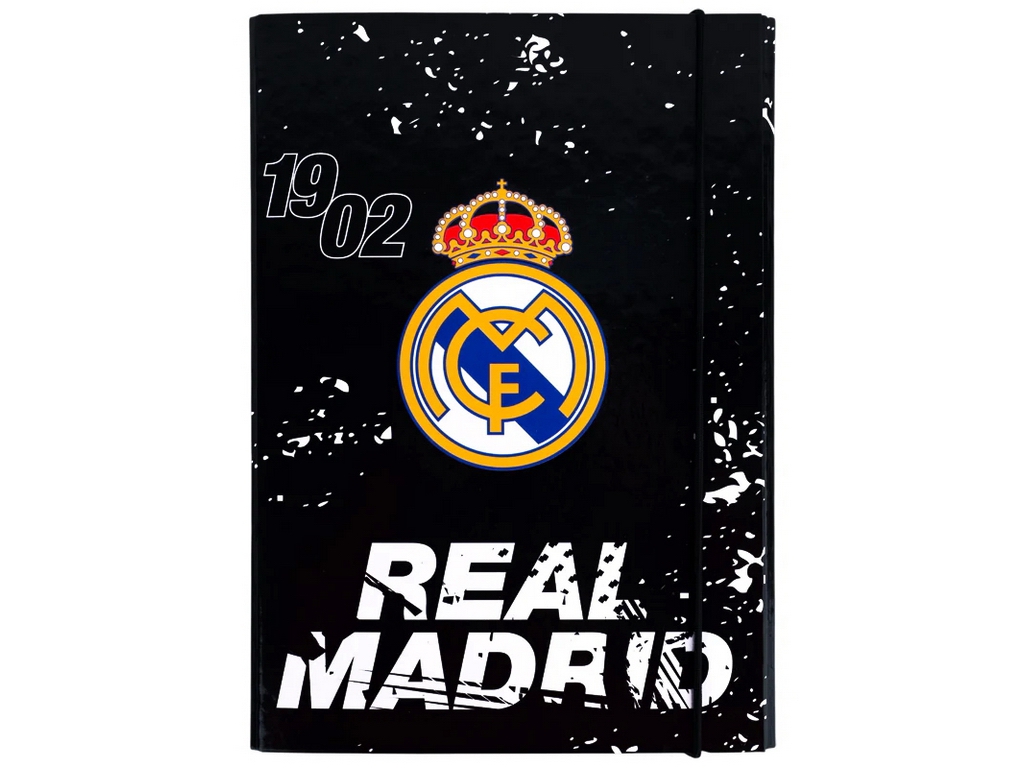 Папка для зошитів В5 на гумці Kite FC Real Madrid RL26-210, картон
