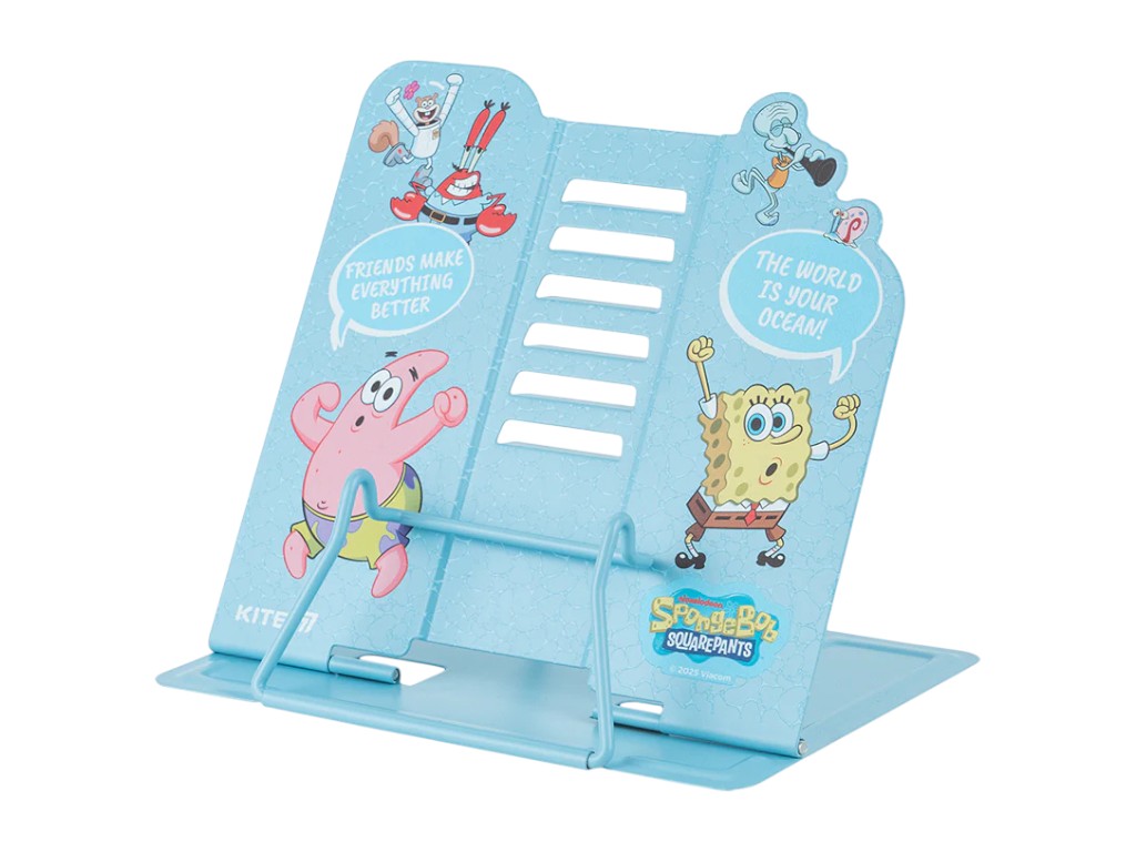 Підставка для книг регульована SpongeBob SquarePants металева, Kite