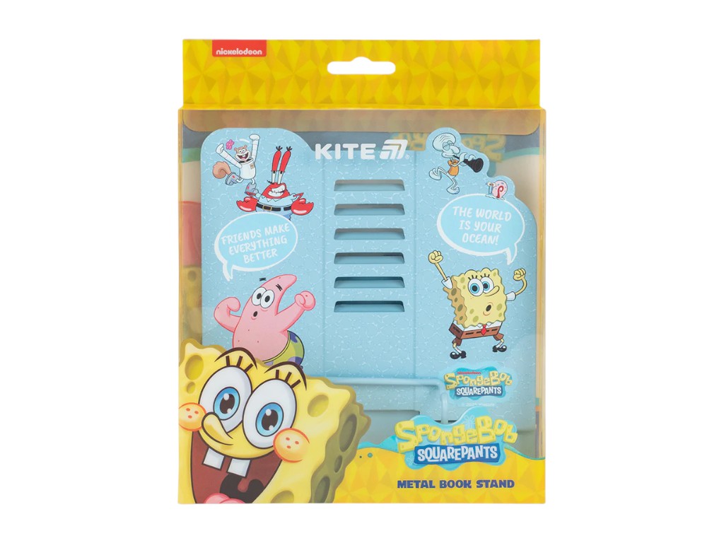 Підставка для книг регульована SpongeBob SquarePants металева, Kite