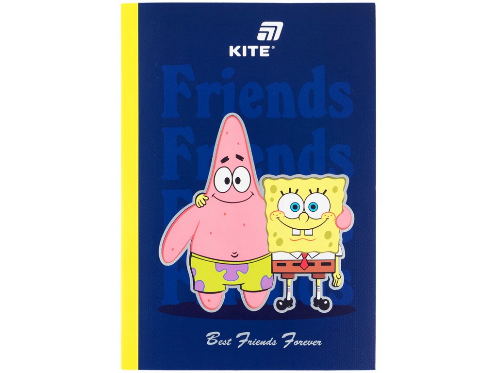 Блокнот А5 PetsongeBob Kite SB26-091, ячейка, 40 листов