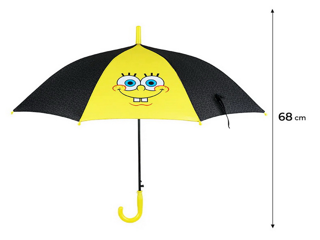 Зонт детский полуавтоматический SpongeBob SquarePants Kite SB26-2001