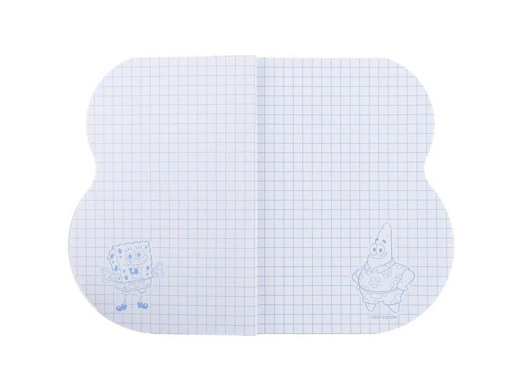 Блокнот А6 PetsongeBob Square Pants Kite SB26-223, клетка, 60 листов