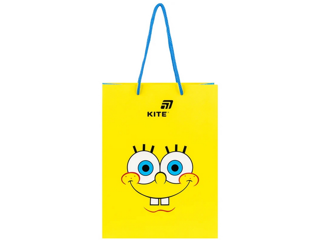 Пакет паперовий подарунковий Kite Studio PetsongeBob SquarePants CR26-265, 18х24см