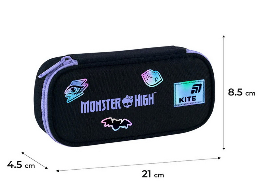 Шкільний набір Monster High, рюкзак, пенал, сумка для взуття, Kite
