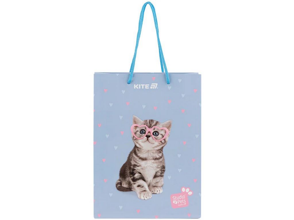 Пакет паперовий подарунковий, 18х24см, Studio Pets, Kite