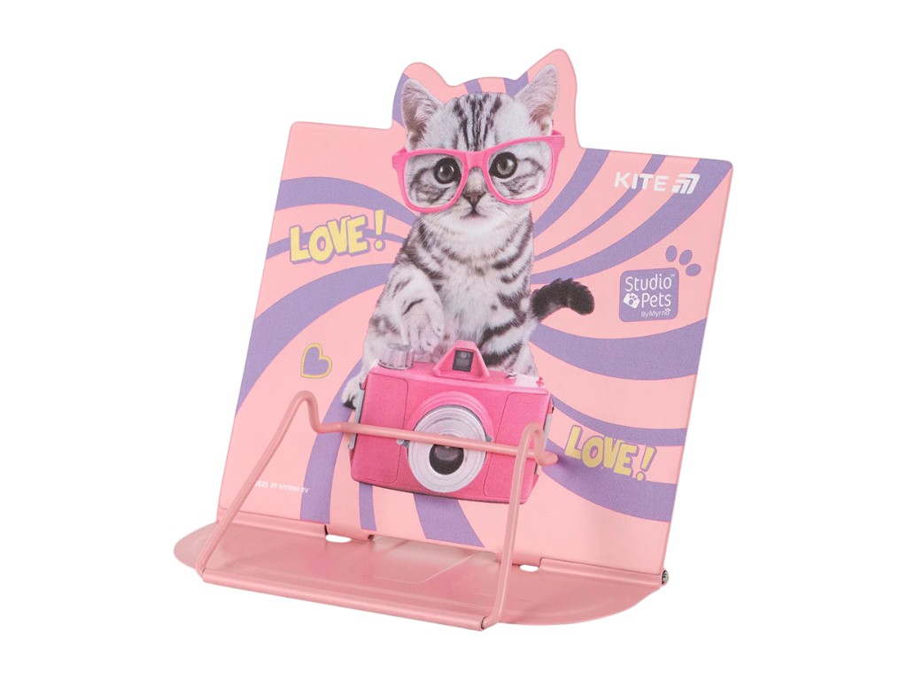 Підставка для книг регульована Studio Pets металева, Kite