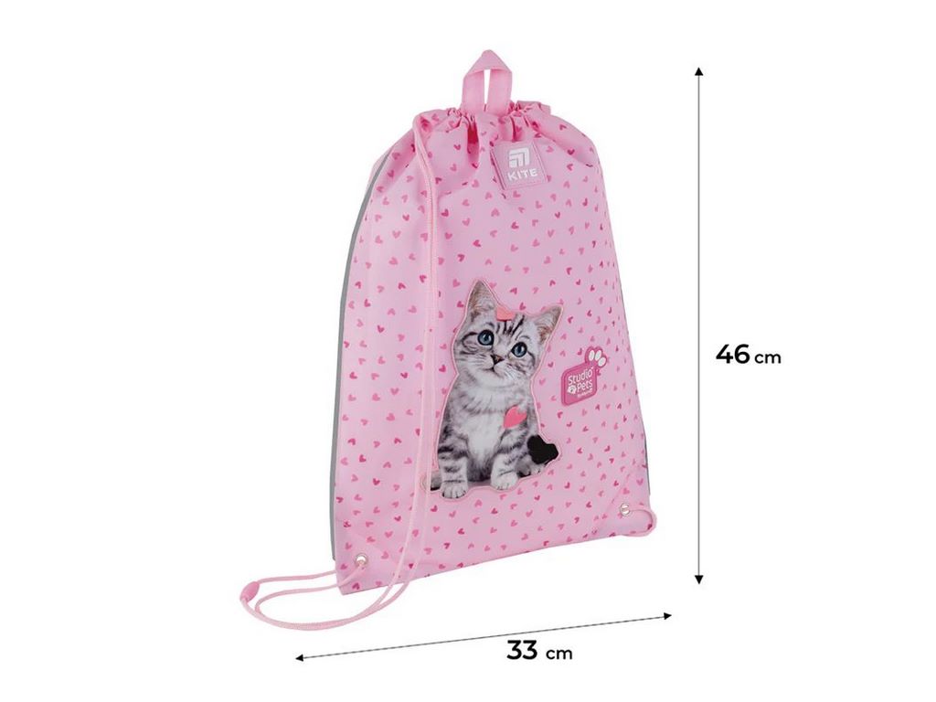 Сумка для обуви Studio Pets SP25-600M-1, 46x33 см, на шнурках, Kite