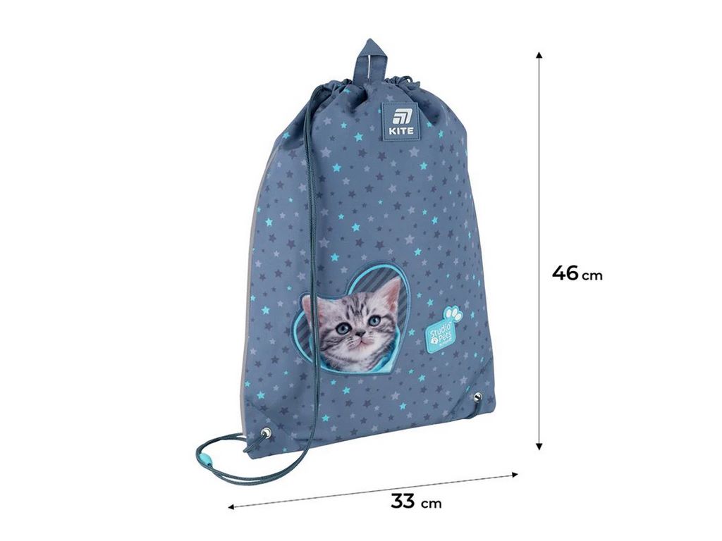 Сумка для обуви Studio Pets SP25-600M-2, 46x33 см, на шнурках, Kite