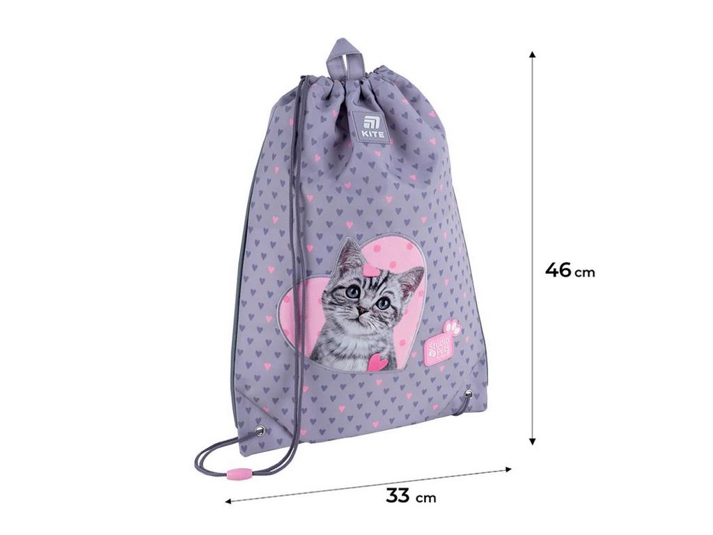 Сумка для обуви Studio Pets SP25-600M-3, 46x33 см, на шнурках, Kite
