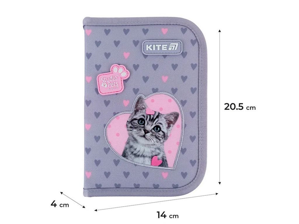 Пенал без наполнения Studio Pets, Kite