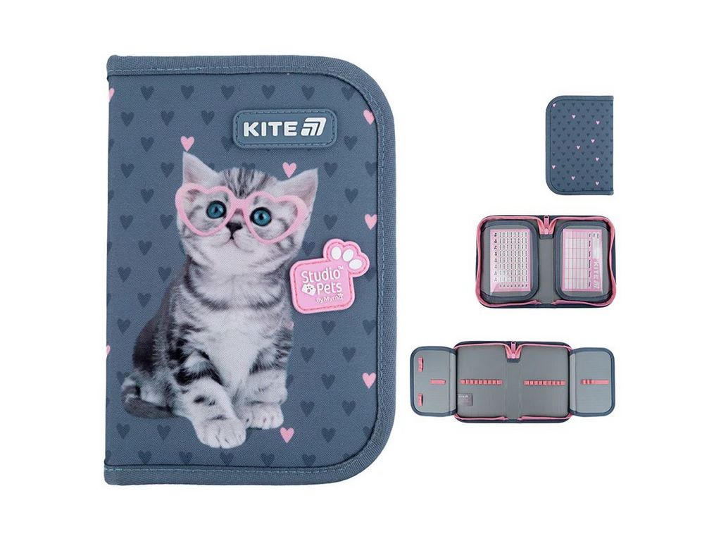 Пенал без наполнения Studio Pets, Kite
