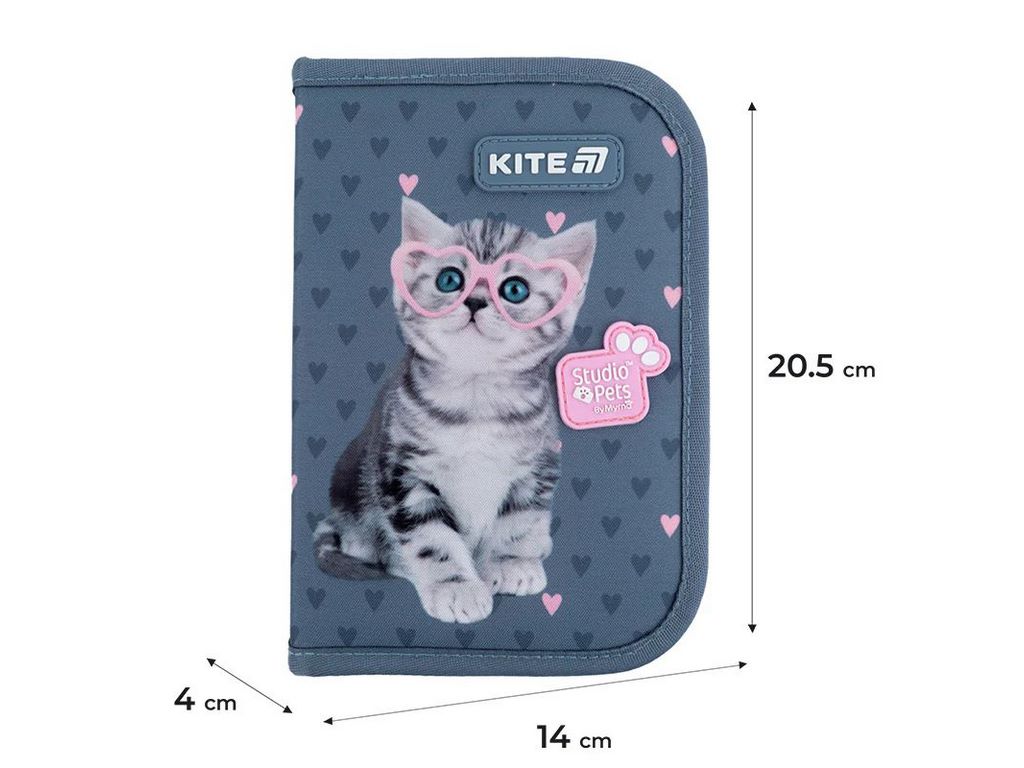 Пенал без наполнения Studio Pets, Kite