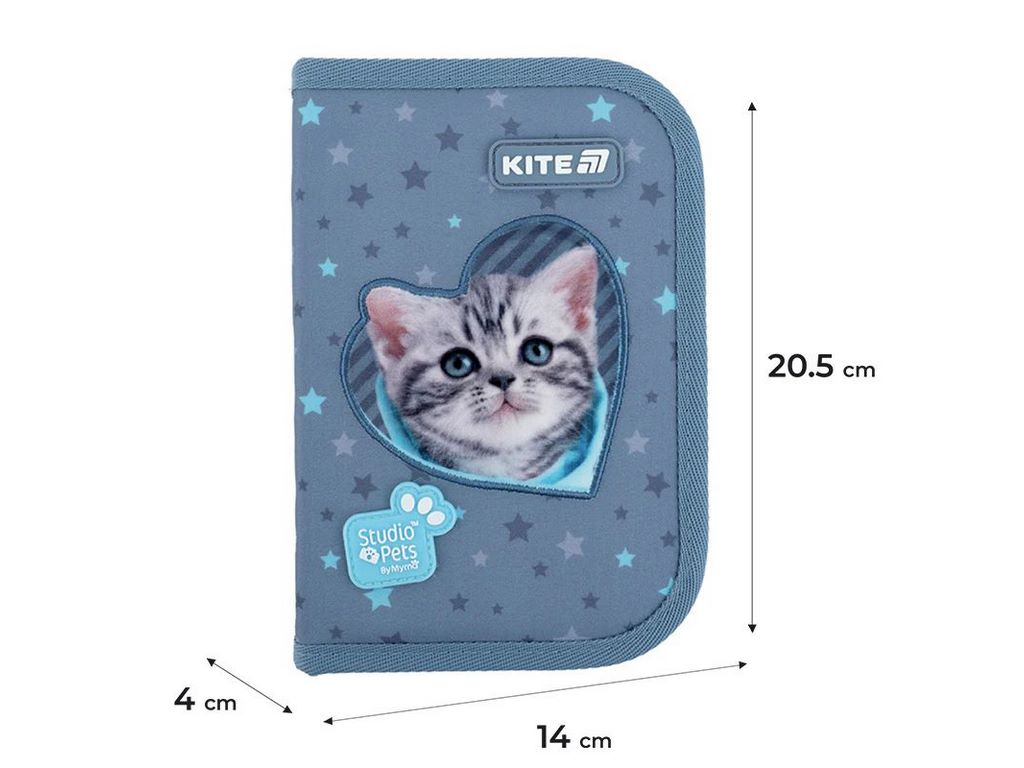 Пенал без наполнения Studio Pets, Kite