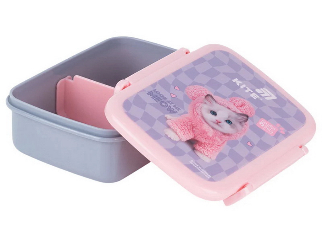Ланчбокс з перегородкою Kite Studio Pets SP26-160, 420 мл