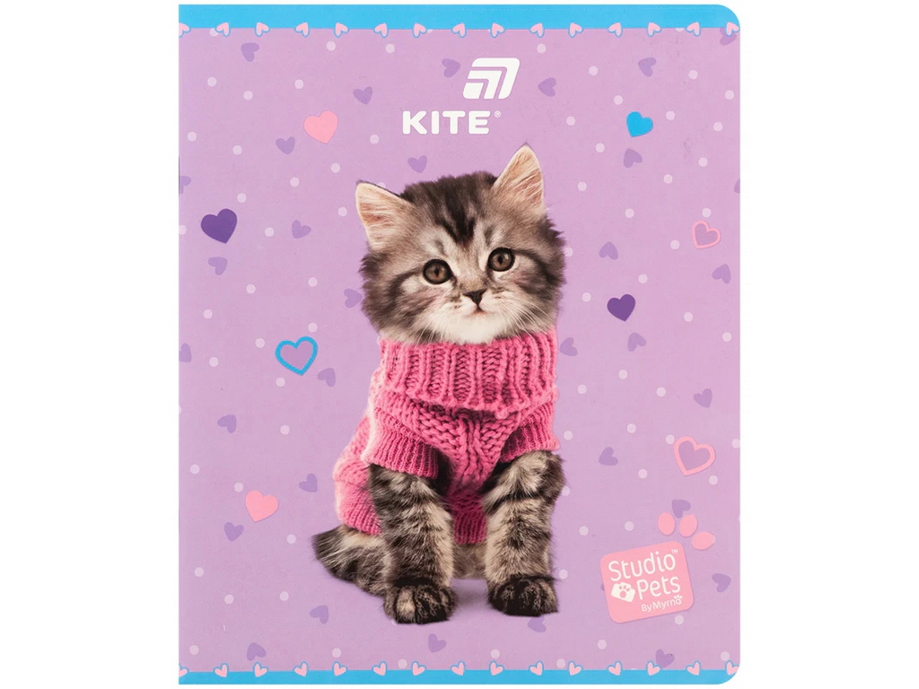 Зошит у клітинку Studio Pets Kite SP26-238, 24 аркуша, мікс видів, ціна за 1шт