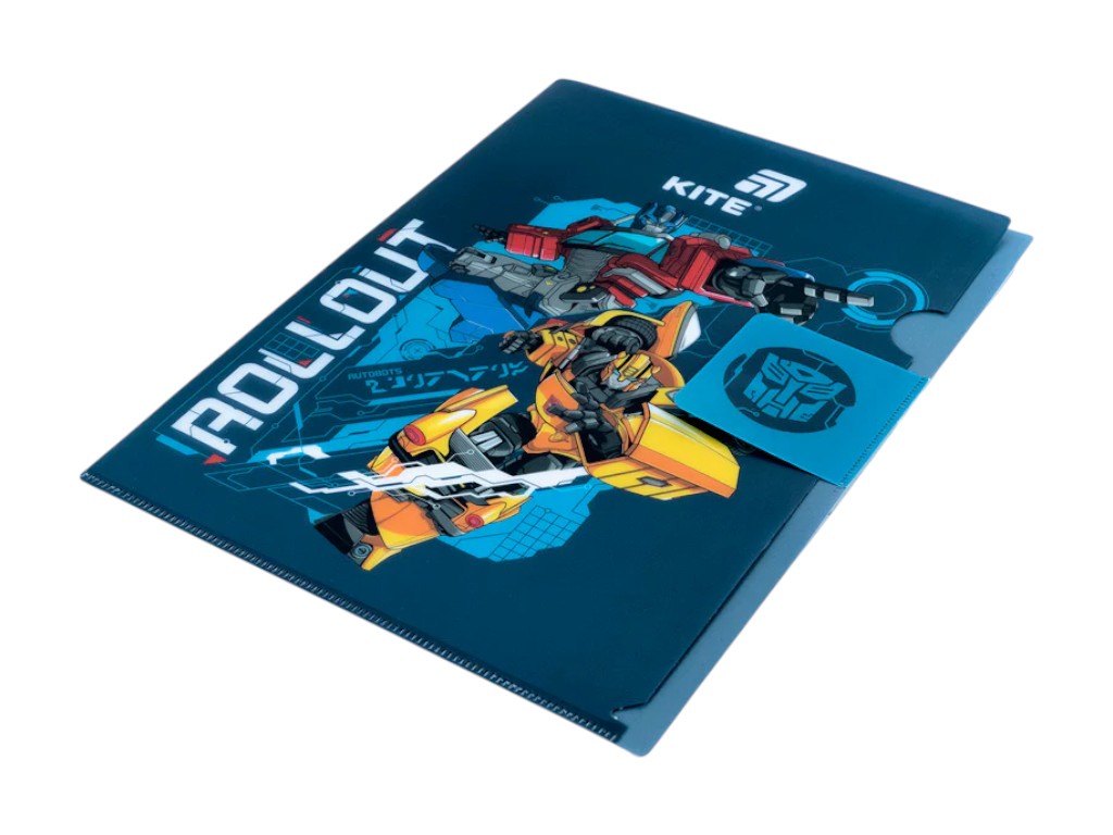 Папка-куточок з клапаном Transformers TF25-248, A4, поліпропілен, Kite