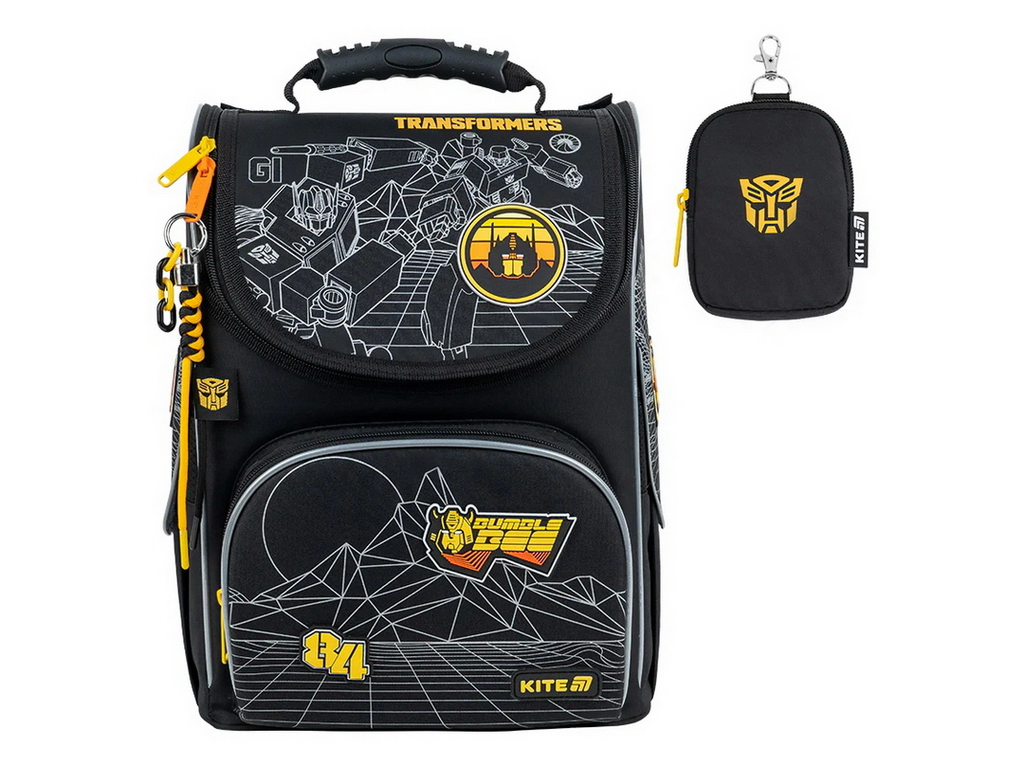 Рюкзак шкільний каркасний Transformers Generations, Kite