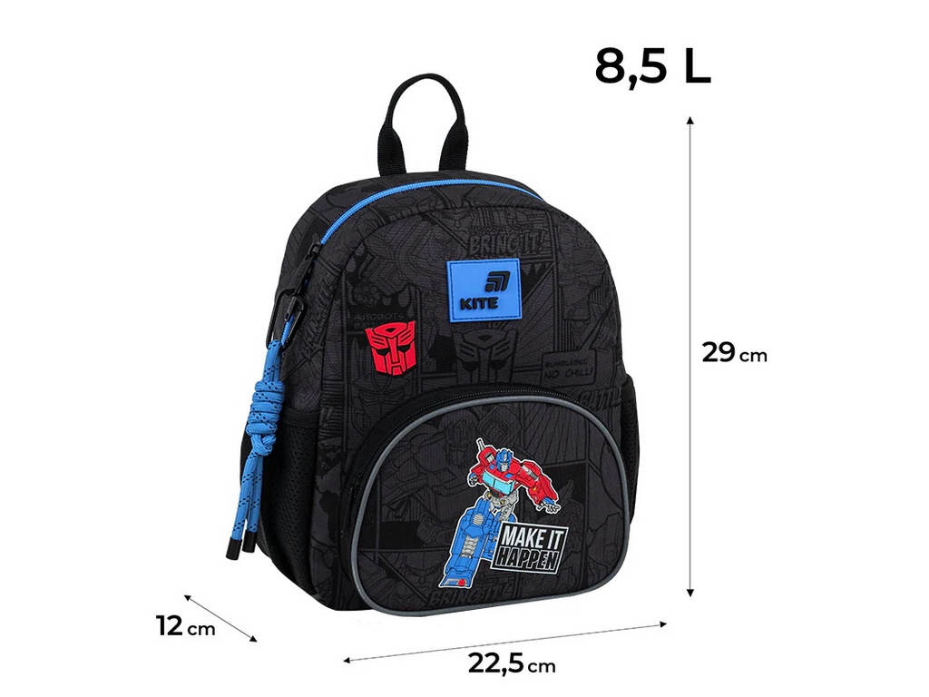 Рюкзак детский дошкольный Kite Kids Transformers TF26-2727XS