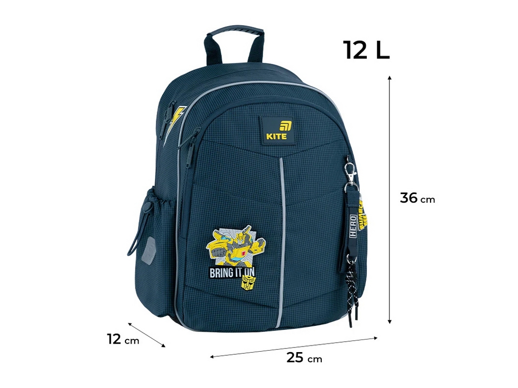 Рюкзак школьный ортопедический Kite Education Transformers TF26-771S